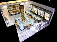 眼镜店装修效果图