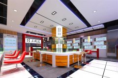 眼镜店装潢效果图