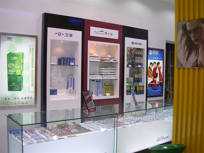 眼镜店设计，眼镜店装潢，专业眼镜店装修